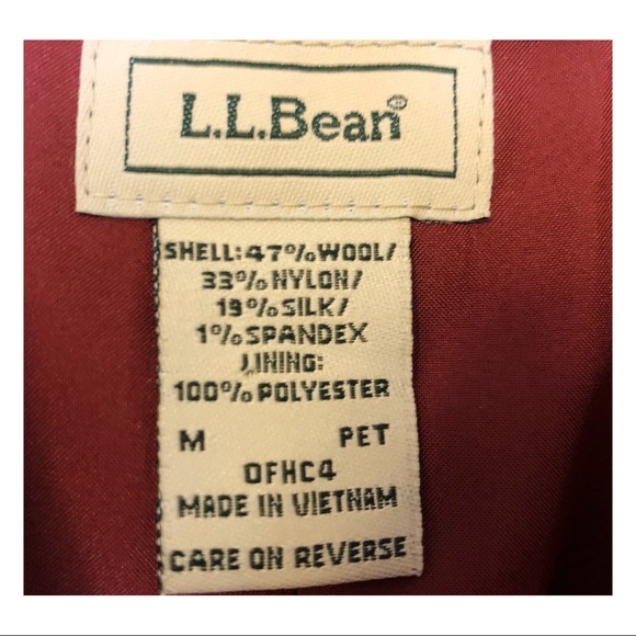 Vintage L.L. Bean Wool Tweed Blazer - Picture 9 of 10